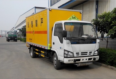 慶鈴五十鈴4米國四民爆器材運輸車 安全可靠的防爆車解決方案